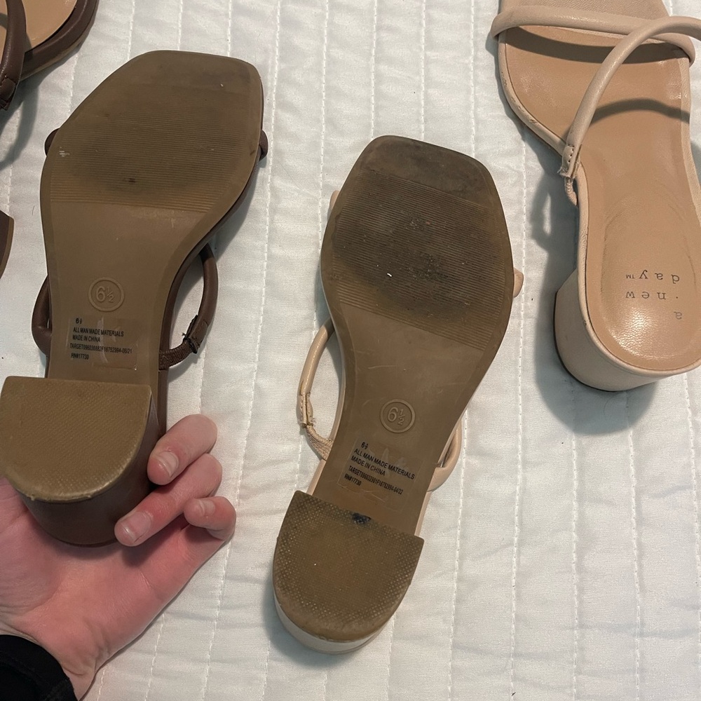 A New Day Women's Heels - Cream - Picture 3 of 3